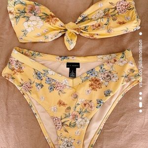 LA Hearts small bikini set